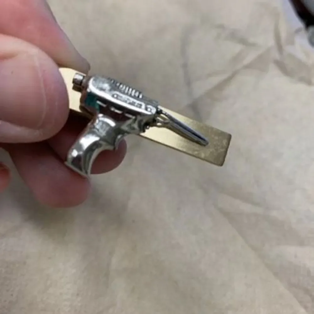 Soldering Gun Tie Clasp Bar